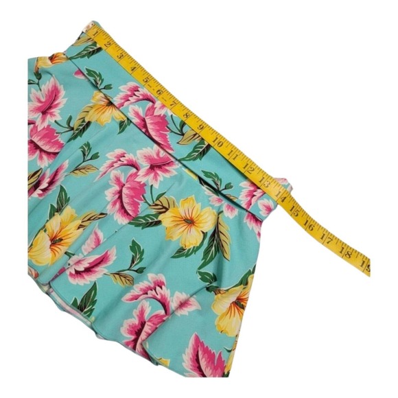 Y2K Victoria's Secret Floral Skirt‎ Swim Cover-up Small Pink Blue Resortwear - Picture 5 of 12
